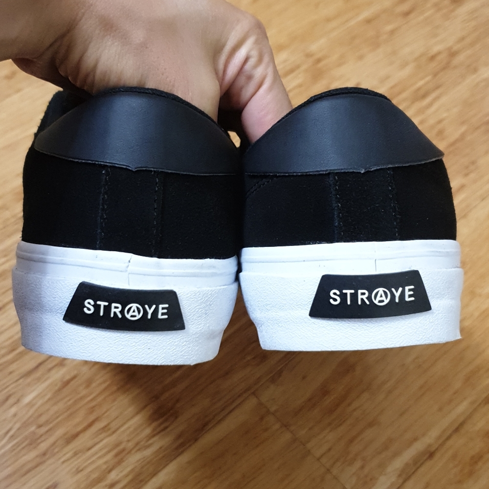 Starye men's lace up skate shoes black sz 9.5 - Picture 10 of 17